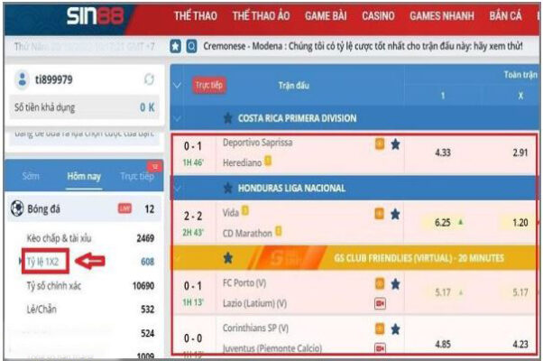 Kinh nghiệm chọn kèo bóng đá nhacai SIN88 chuẩn như chuyên gia 3 Kinh nghiệm chọn kèo bóng đá nhacai SIN88 chuẩn như chuyên gia